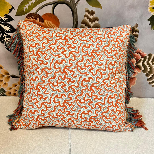 Ian Sanderson rich cotton squiggle fabric.