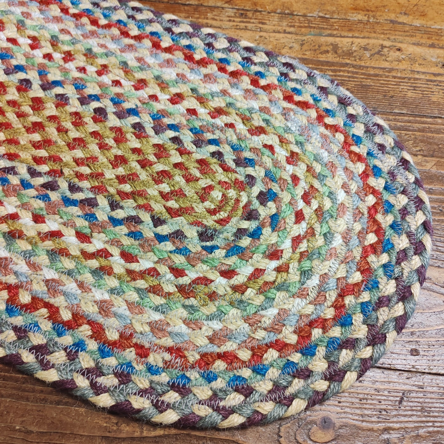 Carnival jute table runner