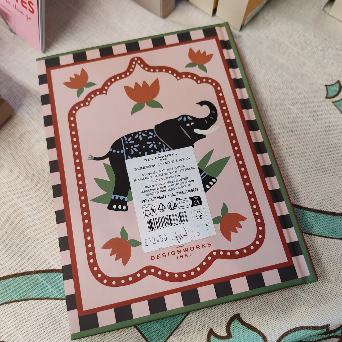 Notebook hardback horse design