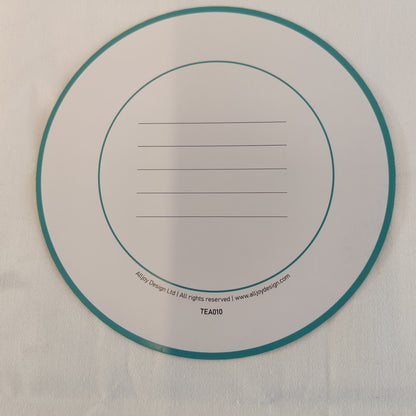 Cup of tea pop up greeting card. Cherry blossom theme.