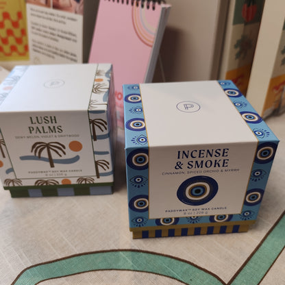 Adopo Eye Ceramic pot candle