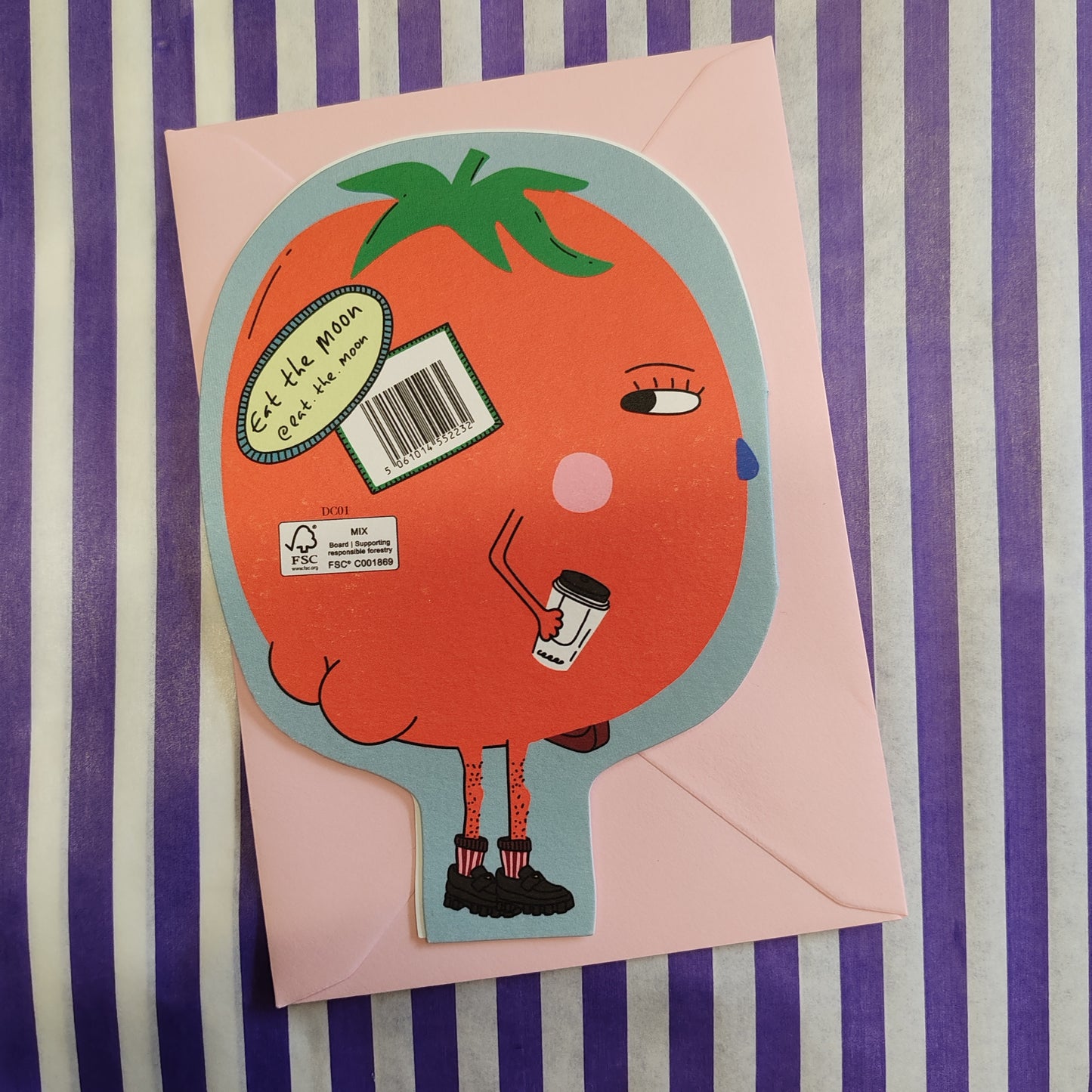 Hey tomato greeting card