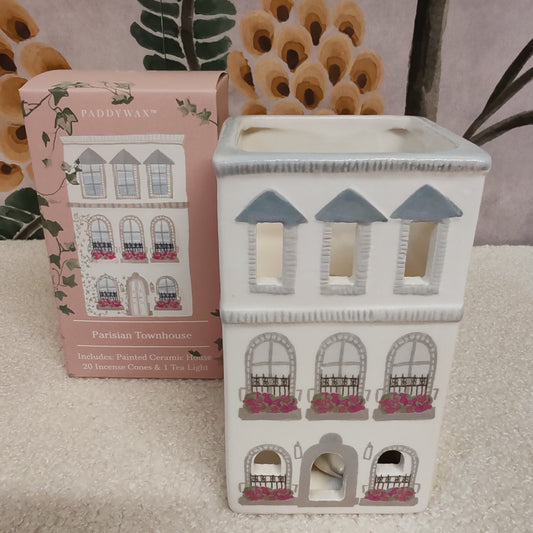 Incense and tea light holder elegant Parisian town house