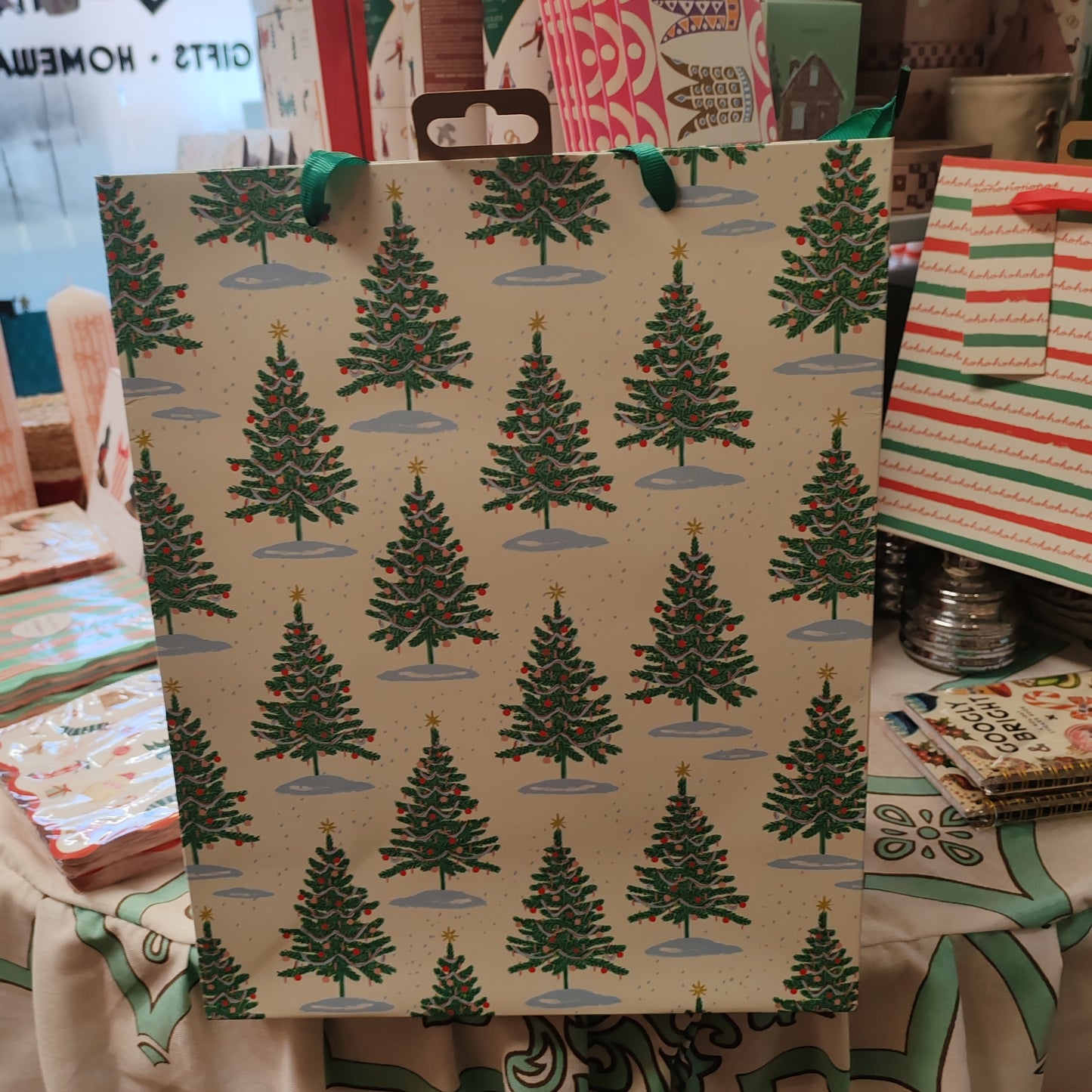Christmas tree large gift bag