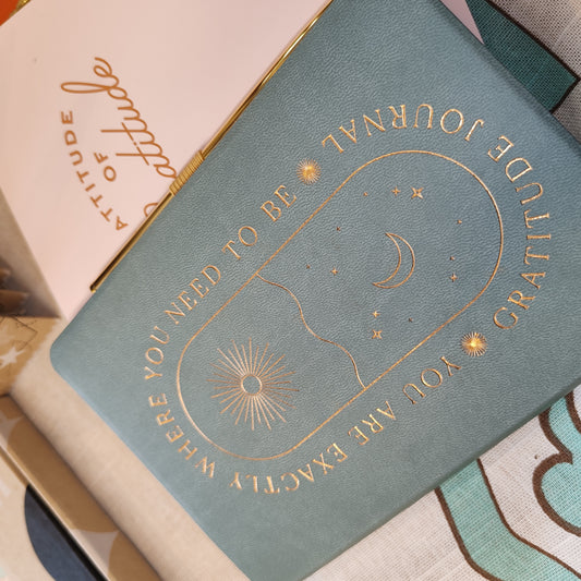 Gratitude Journal - where you need to be.