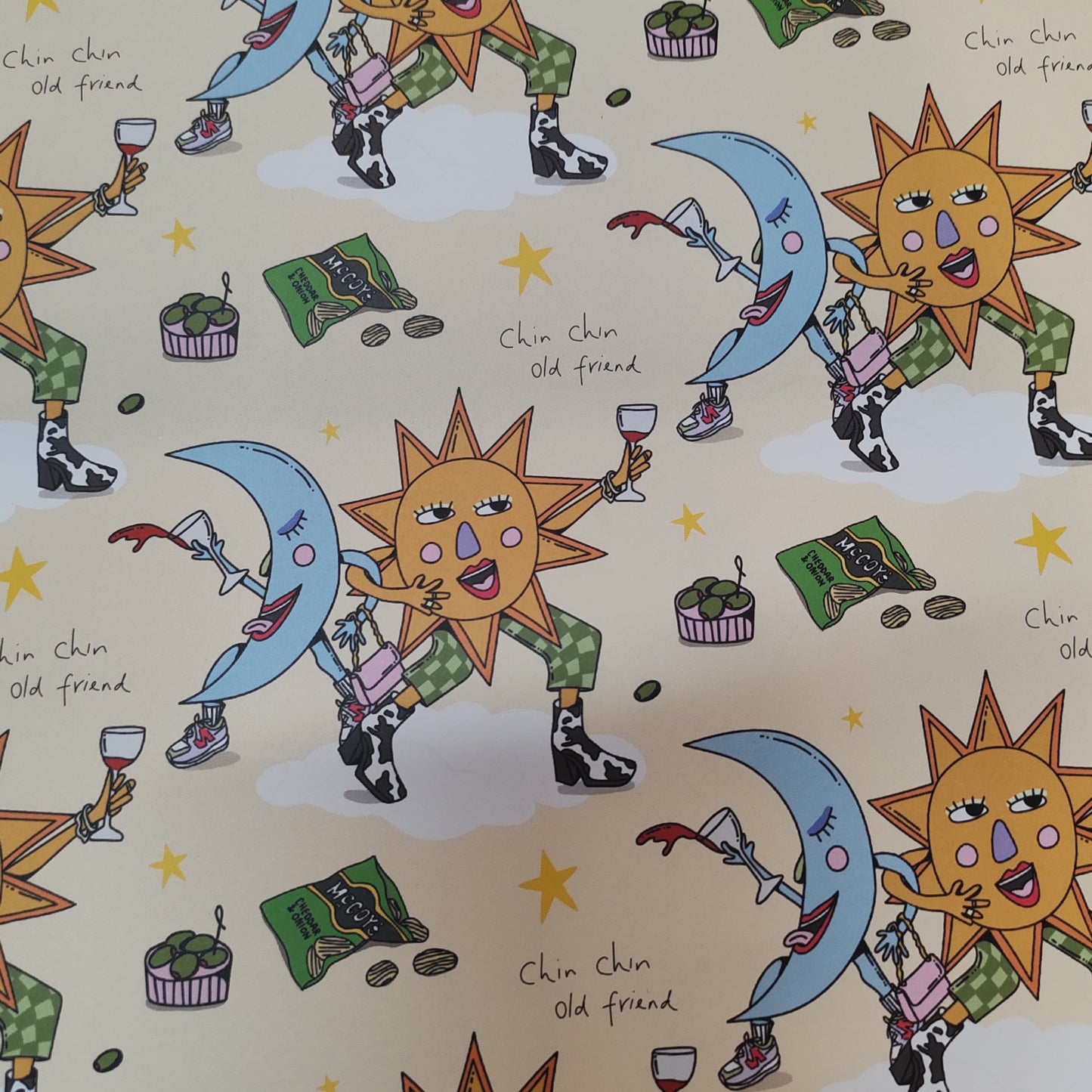 Chin chin old friend gift wrsp