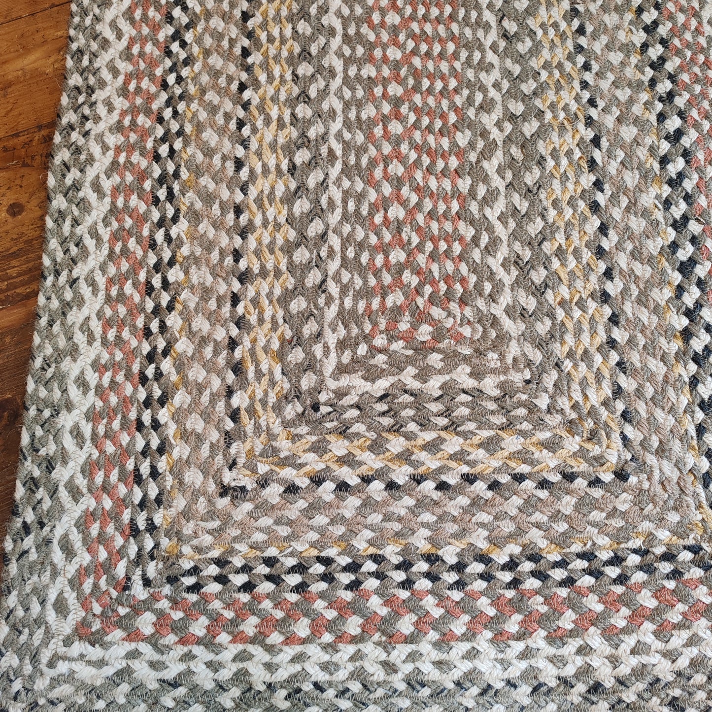 Graphite Rectangle Jute Rug 2' x 3' (61 cm x 91cm)