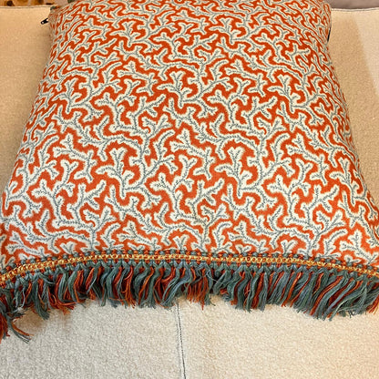 Ian Sanderson rich cotton squiggle fabric.