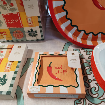 Hot chilli paper nspkins