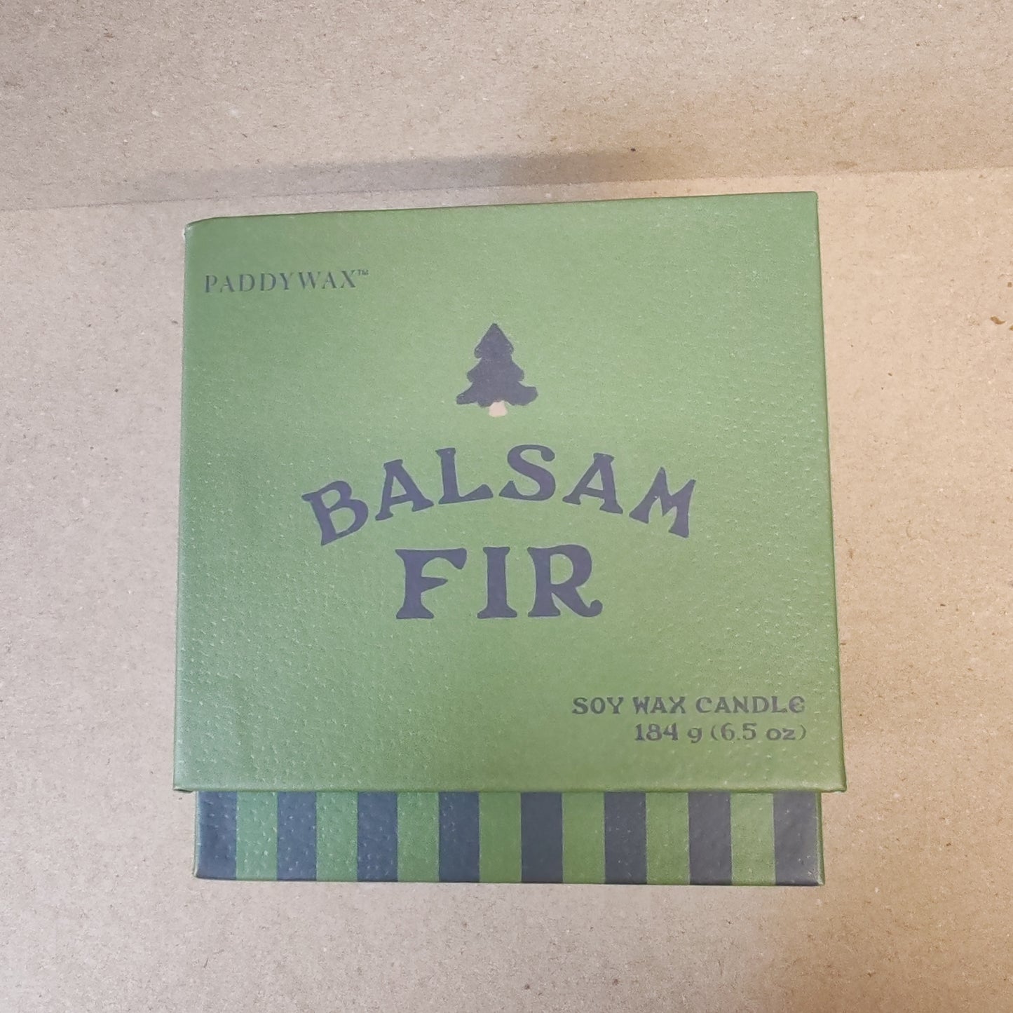 Cabana 6.5oz scented candle. Vanilla bean and Myrhh mod scent