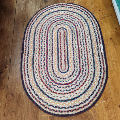 Jute Rug Fairisle 2'x3'